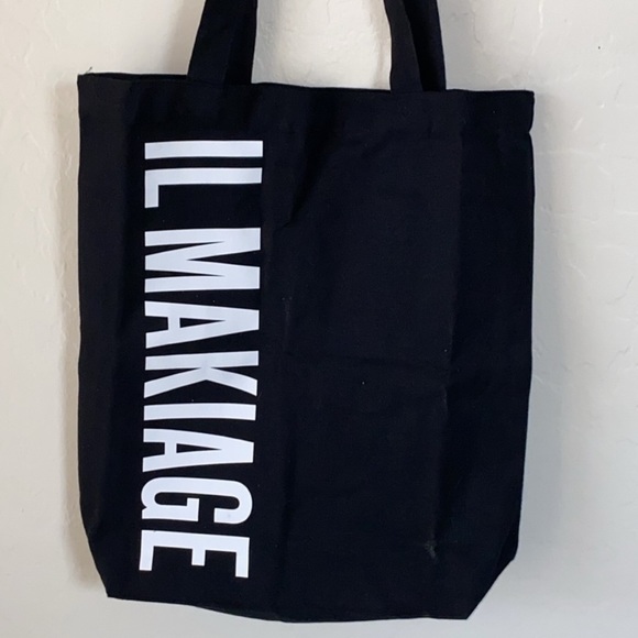 EVERYTHING BUT MY EMOTIONAL BAGGAGE Black Canvas Tote - Picture 2 of 2